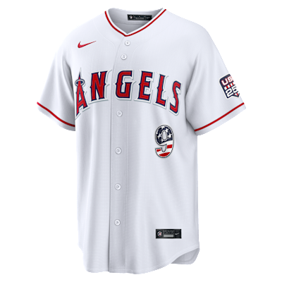 Zach Neto Los Angeles Angels USA 250 Men's Nike MLB Stadium Jersey